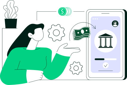 VerusFi – Digital finance illustration